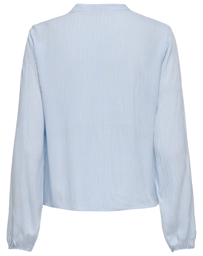 Only - ONLLennyo Embroid V-Neck Top - Kentucky Blue